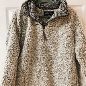 True grit fleece pullover